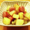 かなりんココりん's cooksnap of when they made じゃがウインナーのコンソメバター♩.