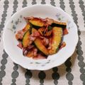 ﾁｲﾁｬﾝﾏﾏ's cooksnap of when they made 【簡単】かぼちゃとベーコンのホットサラダ.