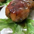MULA's cooksnap of when they made 鶏ひき＆豚ひきの絶品テリヤキハンバーグ.