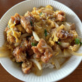 クックDXVVXB☆'s cooksnap of when they made やきとりの缶詰で簡単親子丼.