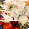 ふたごママちゃん's cooksnap of when they made ウチの大根サラダ.