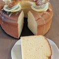 yumi3030's cooksnap of when they made ふわふわ レモンシフォンケーキ.