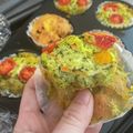 わかちんとシロ's cooksnap of when they made 離乳食にも★野菜たっぷり米粉のケークサレ.