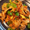 Tomado's cooksnap of when they made 豚肉の味噌キムチ炒め.