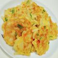 ゆにこーん☆'s cooksnap of when they made 離乳食後期♡ツナとうどんの手づかみおやき.