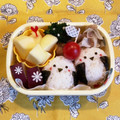 hime's cooksnap of when they made 幼稚園年少　シマエナガ　お弁当.
