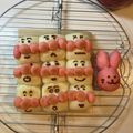 sarudango's cooksnap of when they made 簡単！アンパンマンちぎりぱん★.