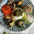 satoring11's cooksnap of when they made 春菊とほうれん草の白和え.