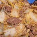 クックQO2JVA☆'s cooksnap of when they made 超簡単！絶品挽肉と白菜のあんかけ！.