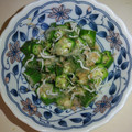 白いぐれーぷ's cooksnap of when they made 簡単♡オクラとじゃこのおかか和え♡.