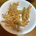 りはなﾂｰ's cooksnap of when they made カット野菜で簡単★ごぼうの天ぷら.