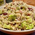 ばぢこ's cooksnap of when they made キヌアとブロッコリーのクスクス風サラダ.