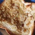 くむちん's cooksnap of when they made 冷凍できるよ★黒糖バターナッツトースト.