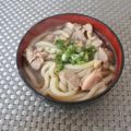 スタイリッシュママ's cooksnap of when they made 母伝授、これはあったま～る、鶏南蛮うどん.