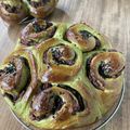 Ｓａｎａ鈴's cooksnap of when they made うずまき抹茶あずきパン.