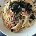 重次郎's cooksnap of when they made 簡単！塩辛パスタ.