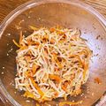 翔香ママ's cooksnap of when they made 作り置きにも！もやしと人参の簡単ナムル.
