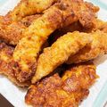 y_u♡'s cooksnap of when they made 鶏むね１枚で！衣が激うまフライドチキン.