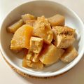 azbjbn's cooksnap of when they made 大根こんにゃく厚揚げ味噌煮.