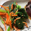 mantacarp's cooksnap of when they made 【作り置き】小松菜と人参のナムル.