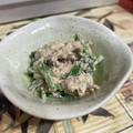 クックGL1GRK☆'s cooksnap of when they made 鯖缶と小松菜のマヨ和え.
