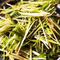 sacching's cooksnap of when they made 水菜のナムル.