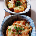 ♡ここはな♡'s cooksnap of when they made 簡単おつまみ★厚揚げキムチーズ焼き.