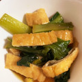 イチゴイチエ2021's cooksnap of when they made 油揚げと小松菜の煮びたし.
