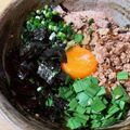 misa0711's cooksnap of when they made 麺屋こころの！　台湾まぜそば♪.
