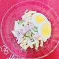 オウジリリノエ's cooksnap of when they made ヨーグルト入りCaloffマカロニサラダ.