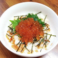YCHキッチン's cooksnap of when they made 鮭といくらの親子丼(*^ー^)ノ♪.