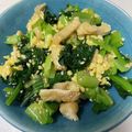 Pigy♪'s cooksnap of when they made 小松菜と油揚げと玉子の和風ナムル.