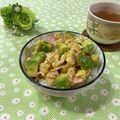 toraちゃん♪'s cooksnap of when they made 簡単！濃厚アボカドカルボナーラ丼★.