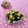 toraちゃん♪'s cooksnap of when they made 懐かしい給食！ほうれん草の卵チーズ和え.