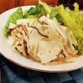 ダッフィーニーうに's cooksnap of when they made 大根消費【大根とカニカマの塩昆布サラダ】.