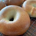 quebon's cooksnap of when they made 白神こだま酵母でプレーンベーグル！.