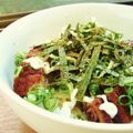 okeipon's cooksnap of when they made 夏バテ予防に!!うなぎのネギマヨ丼.