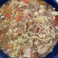 ちむりんｗ's cooksnap of when they made 残った麻婆豆腐で酸辣湯（サンラータン）.