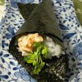 大魔女's cooksnap of when they made 手巻き寿司☆オーロラツナ.