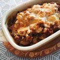 バカリャウ's cooksnap of when they made なすの肉味噌☆チーズ焼き☆.