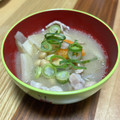 COCOMI72's cooksnap of when they made 恵方巻きのお供に！鬼除け汁（節分汁）.