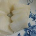 おかって菜園's cooksnap of when they made 簡単美味しい大根牛乳漬け.