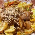 まゆぽん707's cooksnap of when they made 豚こまとキャベツ炒め物（記録用）.