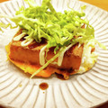かなりんココりん's cooksnap of when they made 簡単♪お好み焼き風絹あげ.