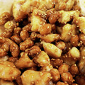 クックRM7OOH☆'s cooksnap of when they made 【保育園給食】さつまいもと大豆の甘辛揚げ.