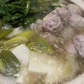 ﾌﾞﾚﾝﾀﾞ's cooksnap of when they made 白菜と豆腐と肉団子の中華だしの塩鍋.