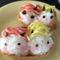 クックXTKO7V☆'s cooksnap of when they made 節分o(｀ω´ )o子供が喜ぶ☆鬼いなり.