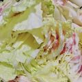 ☆☆りらっくま☆☆'s cooksnap of when they made 白菜と餃子の皮のミルフィーユ鍋.