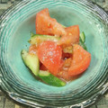 ゆうかりおん's cooksnap of when they made トマトときゅうりの塩糀ドレッシング和え.
