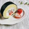 ℳᑦᑋᵃⁿ♡'s cooksnap of when they made HMで簡単♡節分に恵方巻きロールケーキ.
